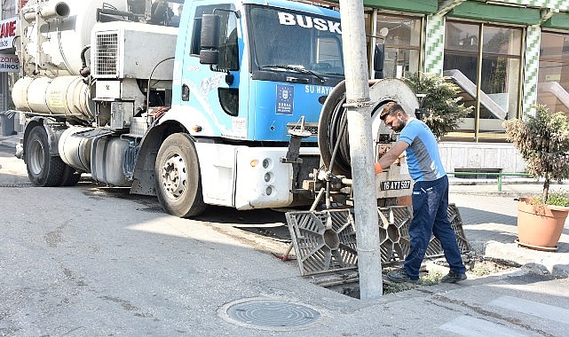 BUSKİ’den kapsamlı mazgal temizliği