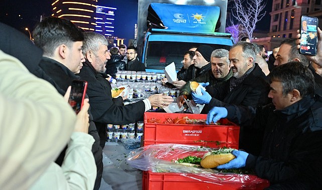 Dönerler Başkan Aktaş’tan, ayranlar Varank’tan