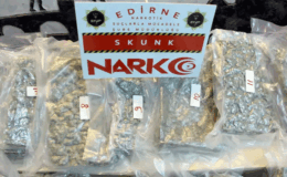 Edirne’de 11 kilo uyuşturucu ele geçirildi