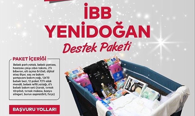 İBB’den yenidoğan destek paketi