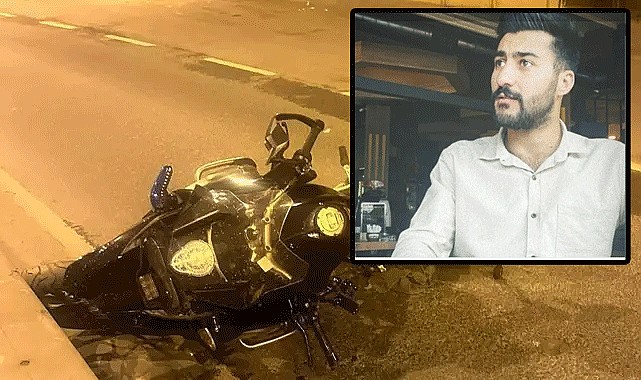 Kaza yapan motosikletli polis memuru Furkan Bor şehit oldu