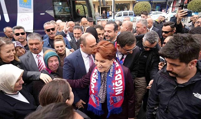 Meral Akşener Niğde’de