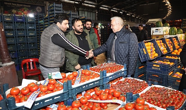 Şadi Özdemir Kent Hali’ni ziyaret etti