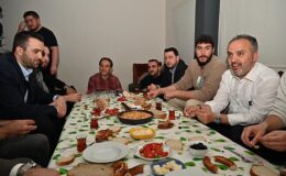 Sahurda menemen Başkan Aktaş’tan