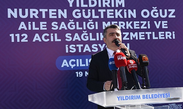 Yıldırım’a yeni bir aile sağlığı merkezi hizmete açıldı