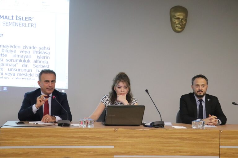 Mimarlıkta mali işler semineri