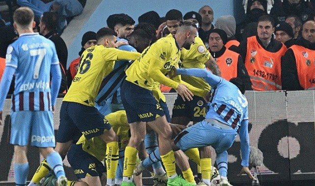 Trabzonspor – Fenerbahçe maçının cezaları belli oldu