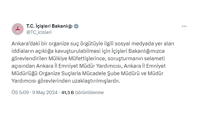 Ayhan Bora Kaplan davasında 3 üst düzey isim görevden alındı