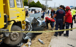 Edremit – İzmir yolunda trafik kazası!
