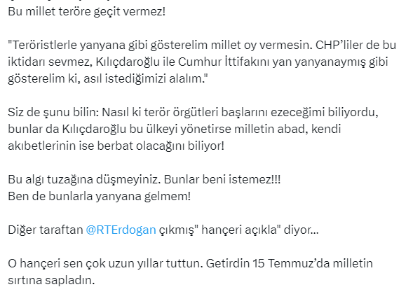 Kılıçdaroğlu’ndan Erdoğan’a zehir zembelek sözler!