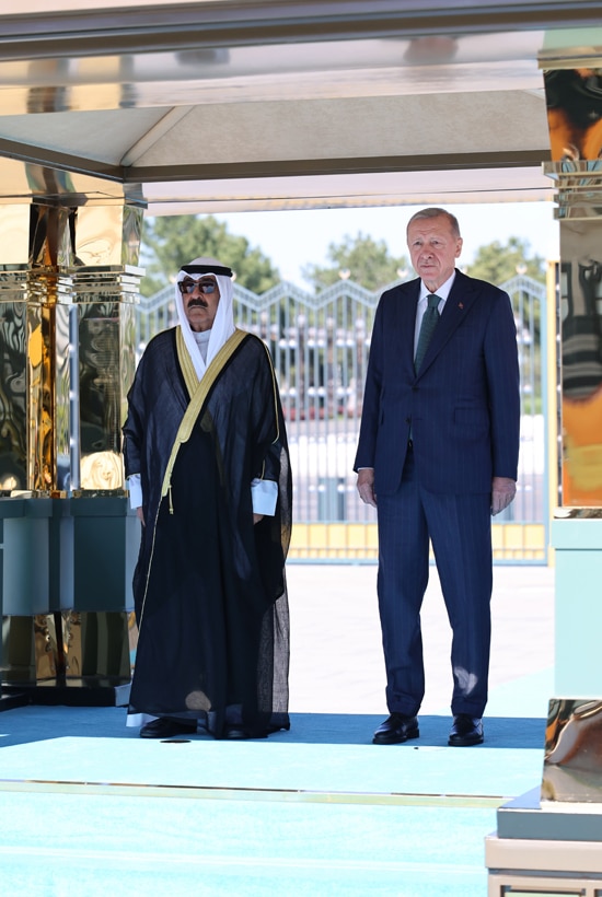 Kuveyt Emiri Türkiye'ye geldi!