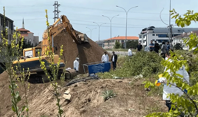 Sakarya’da temel kazısında kadın cesedi bulundu!