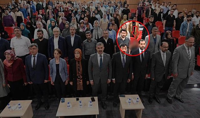 Üniversite bu fotoğrafı servis edince açığa alındı!