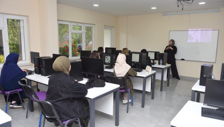 Yıldırım Belediyesinden hem eğitim hem iş