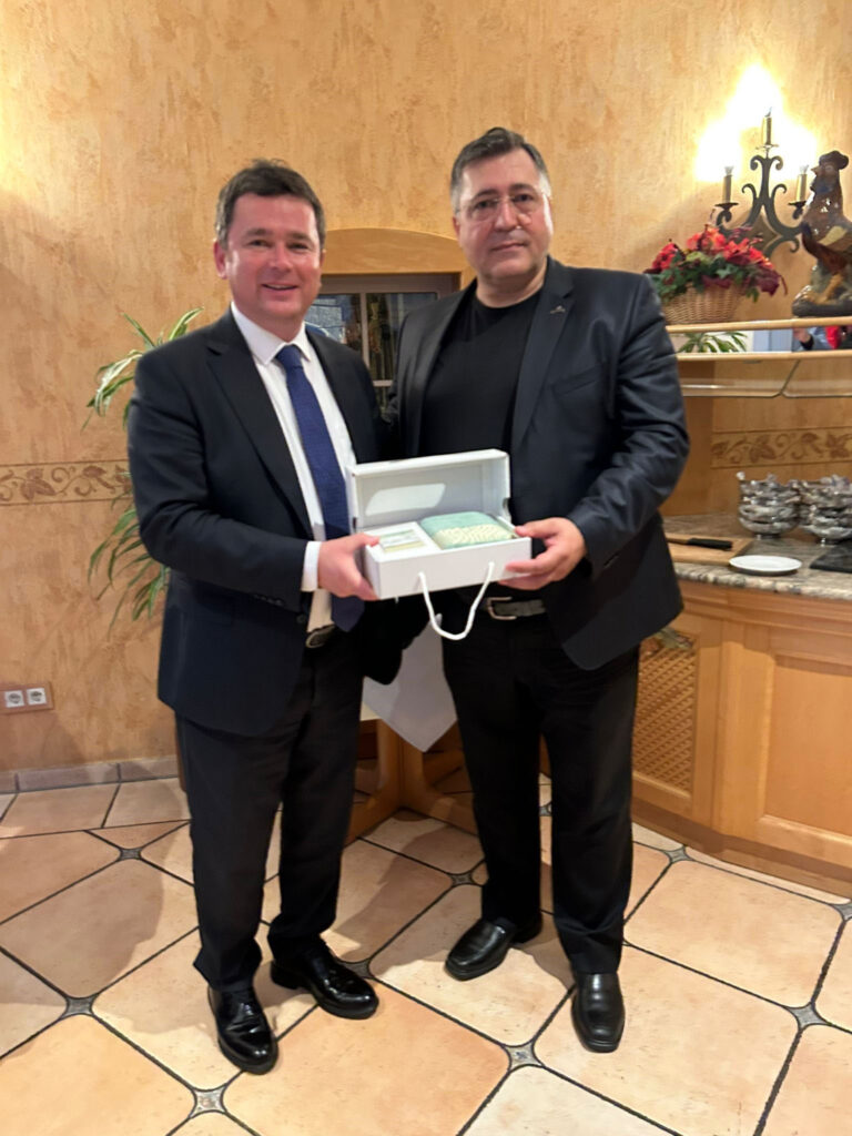 Başkan Erkan Aydın’dan Almanya’da kardeşlik köprüsü