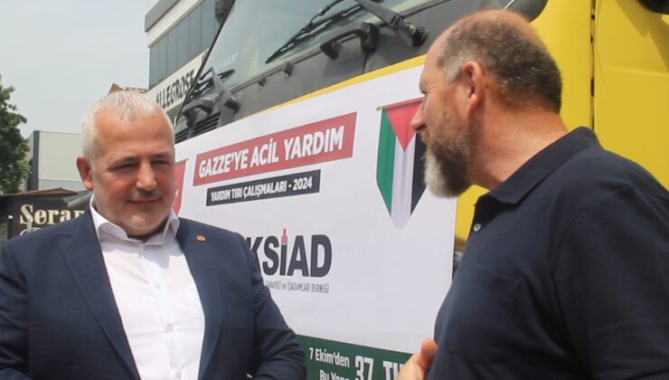 BEKSİAD’dan Gazze’ye 2. yardım tır’ı da yola çıktı