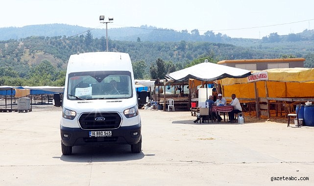 Bursa Mudanya kurban pazarı yeni yerinde