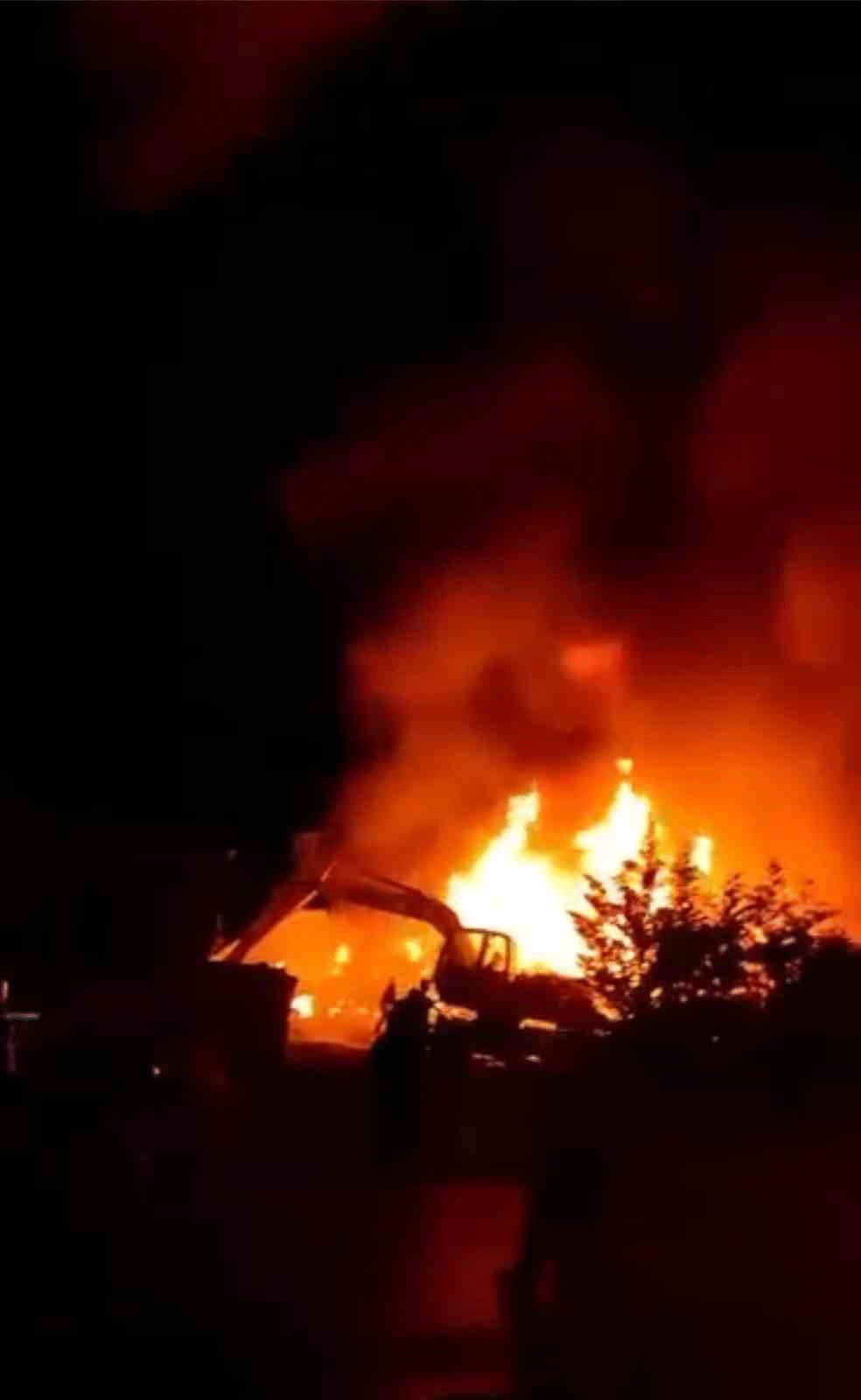 Bursa'da korkutan yangın!