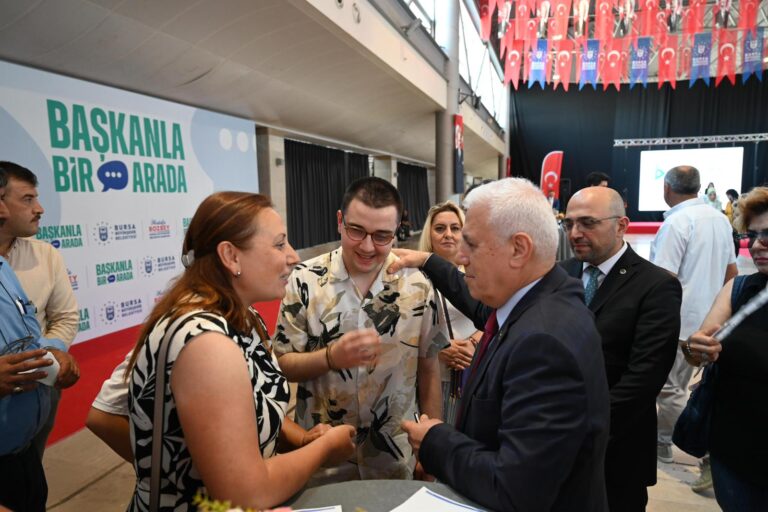 Bursalılar, Başkan Bozbey ile buluştu