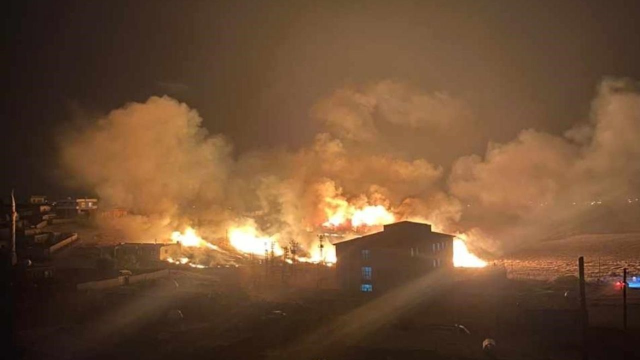 Diyarbakır ve Mardin’de çıkan yangında 5 kişi hayatını kaybetti