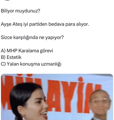 Kemal Sunal repliğiyle yapılan bel altı paylaşım Ayşe Ateş’ten sert yanıt!