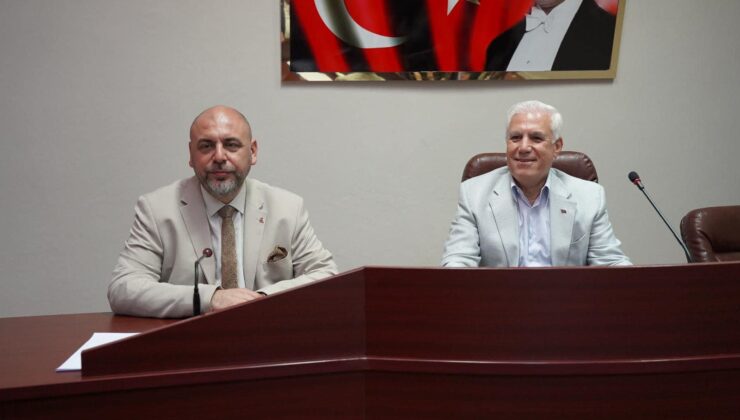 Mustafa Bozbey’den Orhangazi Belediye Başkanı Bekir Aydın’a Ziyaret