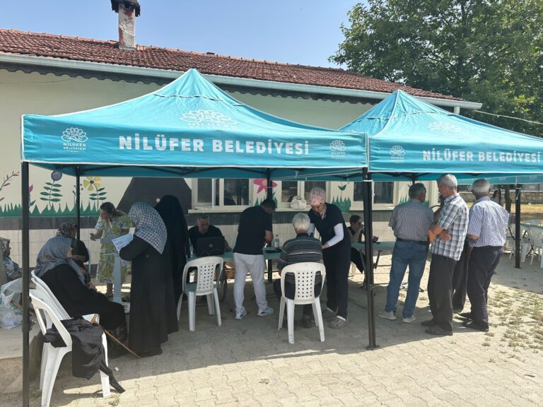 Nilüfer Belediyesi kırsal mahallelerde halkla buluşuyor