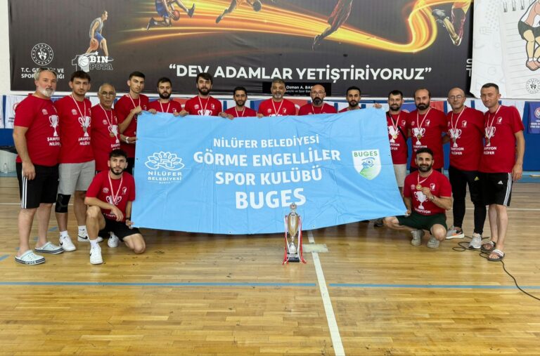 Nilüfer BUGES namağlup şampiyon