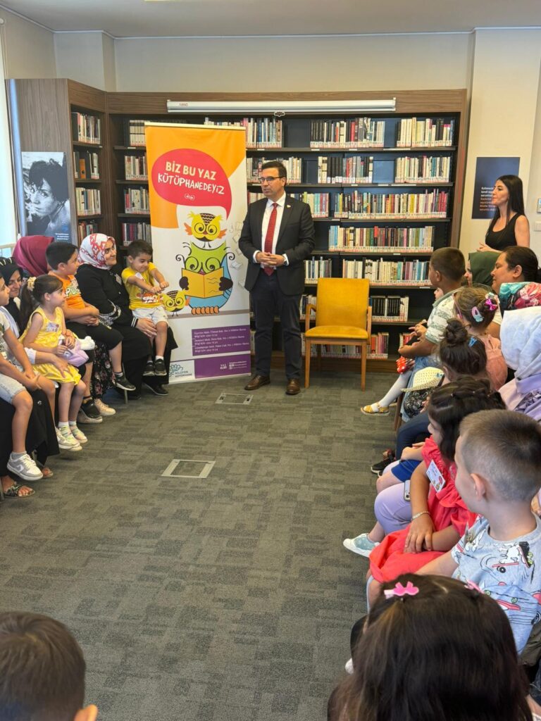 Yaz tatilini Nilüfer’in kütüphanelerinde geçiriyorlar