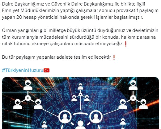 20 hesap hakkında işlem