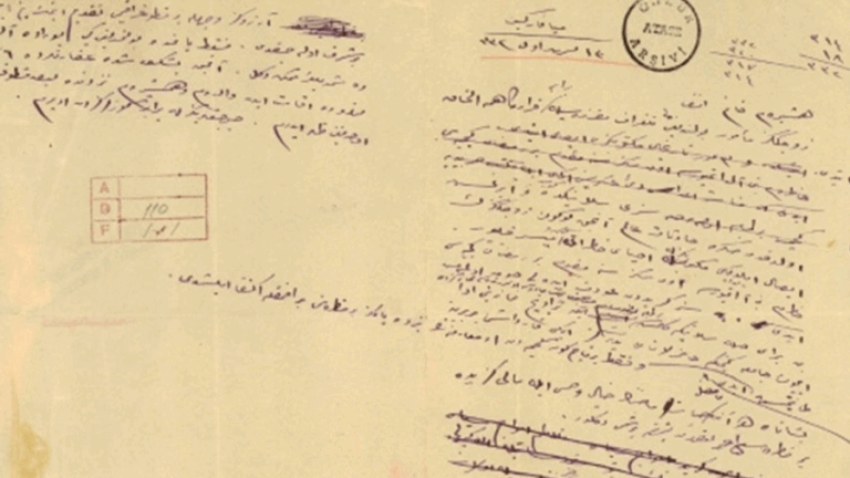 Atatürk'ün bilinmeyen mektupları