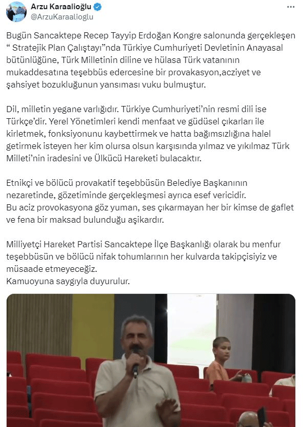 Belediye içinde karışıklık