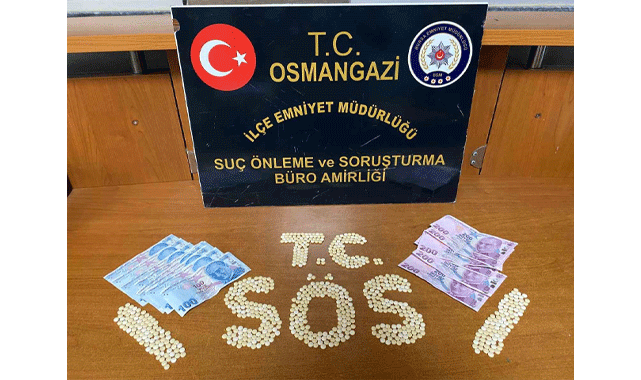 Bursa polisinden kaçamadı