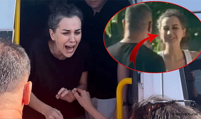 Dün tahliye oldu bugün kocasına koştu