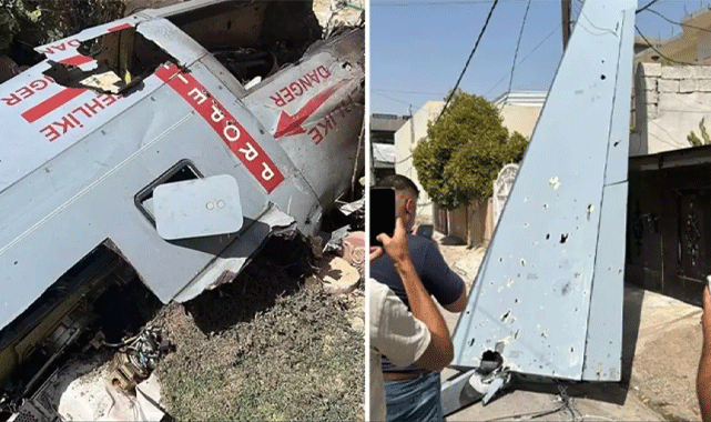 Irak’ta Türk SİHA’sı düşürüldü