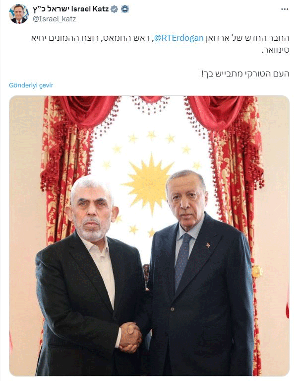 İsrailli bakan Küstahlıkta Sınır Tanımıyor