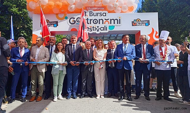 Bursa 3. Gastronomi Festivali Başladı