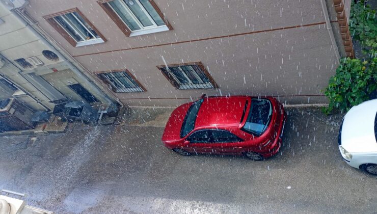 Bursa’da sağanak yağış etkili oldu!