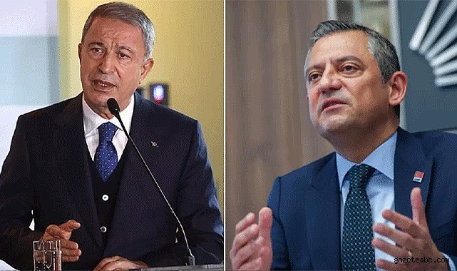 Özgür Özel’den Hulusi Akar’a sert tepki