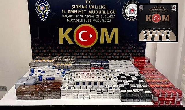 Şırnak’ta Asayiş Ve Kaçakçılık Operasyonları !