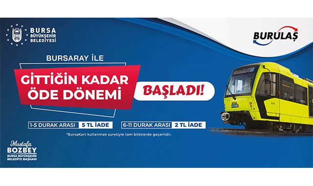 Ulaşımda ‘Gittiğin kadar öde’ dönemi