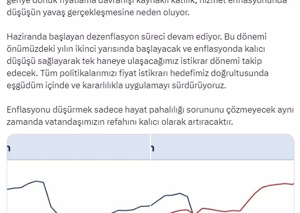 Bakan Şimşek: “Enflasyonda tek haneye ulaşacağız”