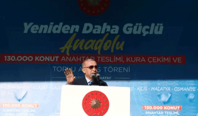 Cumhurbaşkanı Erdoğan: “85 milyon hep beraber kardeşçe yaşayacağız”