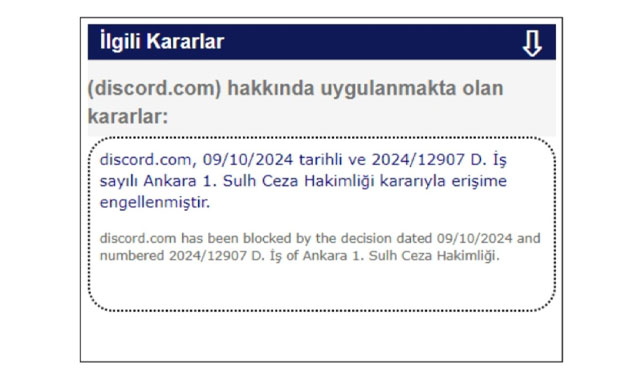 Discord’a Erişim Engeli Getirildi
