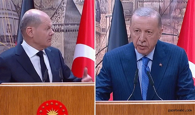 Erdoğan’dan Scholz’a Sert Yanıt: “F-35’lerle İyi Vurdunuz Mu?”