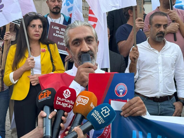 Kanunu kabul etmiyoruz