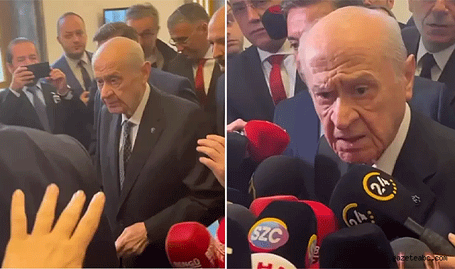 Bahçeli’den Gazeteciye sert tepki