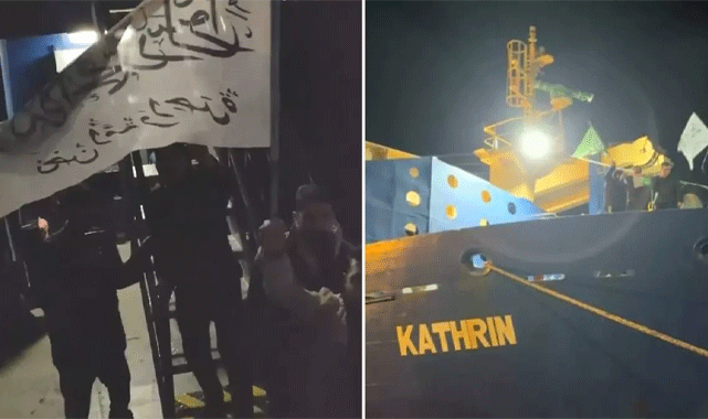 Gençler Alman Gemisini Engelleyerek İsrail’e Mesaj Verdi