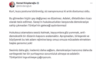 Kayyum atanmasına Kılıçdaroğlu’ndan ilk yorum