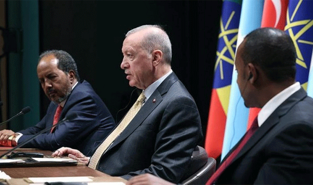 Barış Cumhurbaşkanı Erdoğan ile geldi